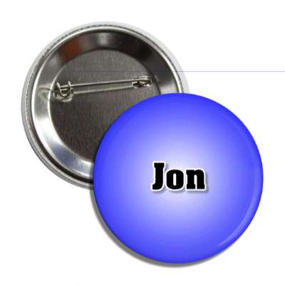 jon male name blue button