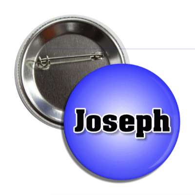 joseph male name blue button