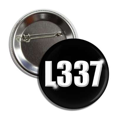 leet bevel black button