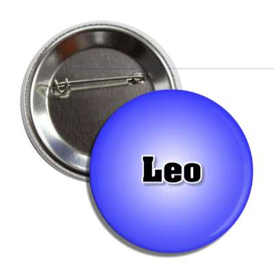 leo male name blue button