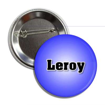 leroy male name blue button
