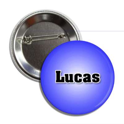 lucas male name blue button
