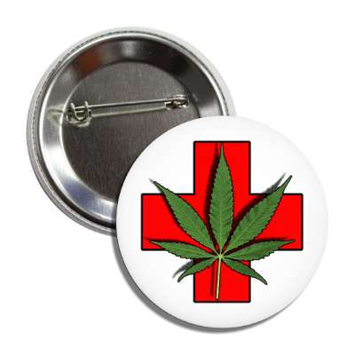 medical marijuana button
