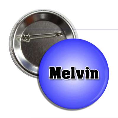 melvin male name blue button