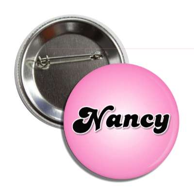 nancy female name pink button