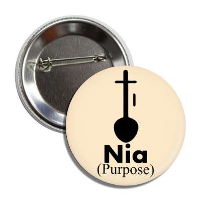 nia purpose symbol button