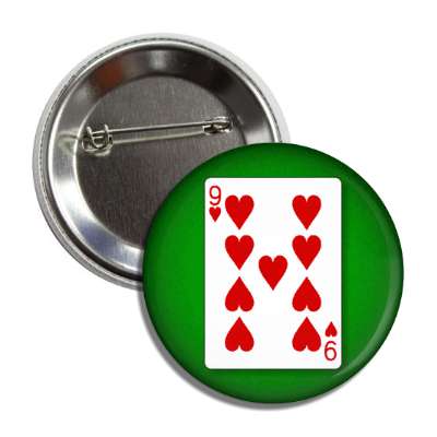 nine of hearts playing card button