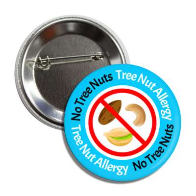 no tree nuts tree nut allergy red slash blue button