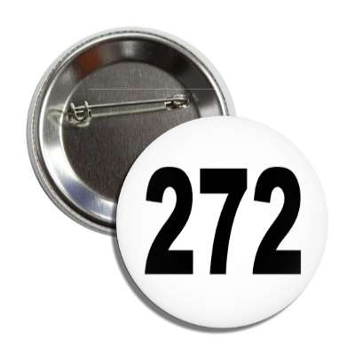 number 272 white black button