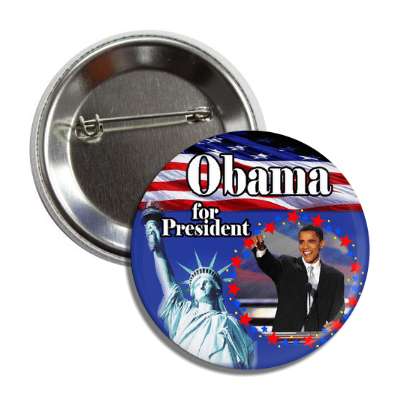 obama 1 button