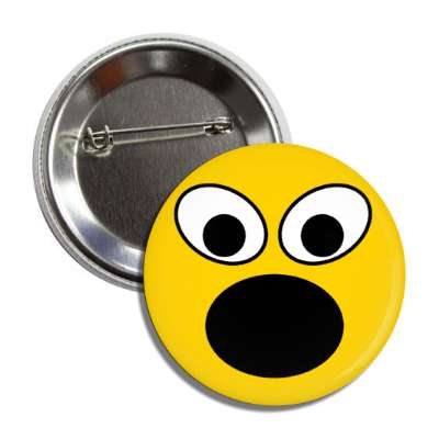 open mouth smile face button