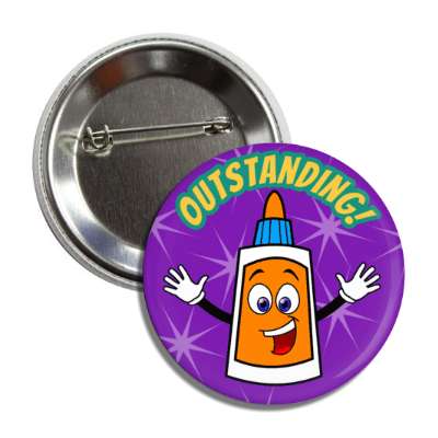 outstanding glue smile face button