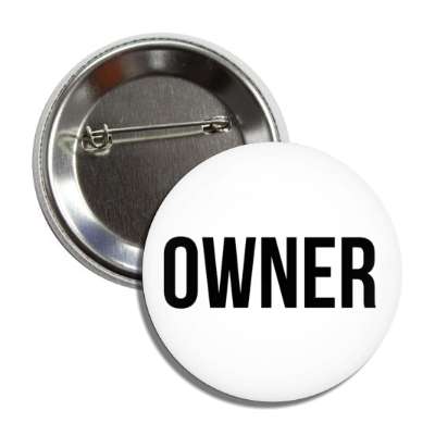 owner white button