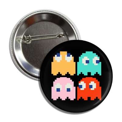 pac man ghosts button