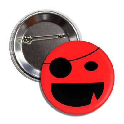 pirate eye patch button