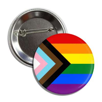 progress pride flag colors button