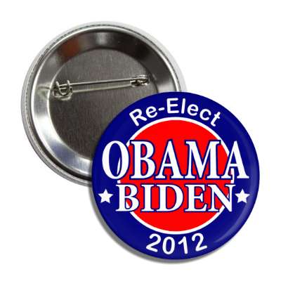 reelect obama biden 2012 button