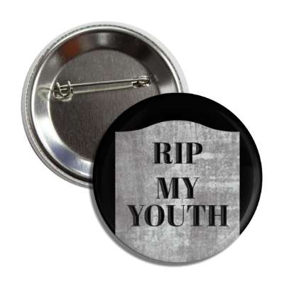 rip my youth tombstone rip button