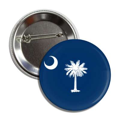 south carolina state flag usa button