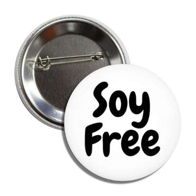 soy free allergy warning button