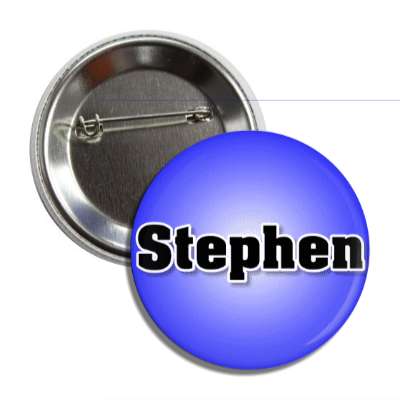 stephen male name blue button