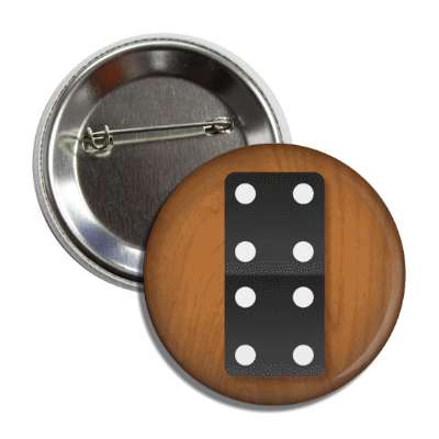 top four bottom four domino piece button