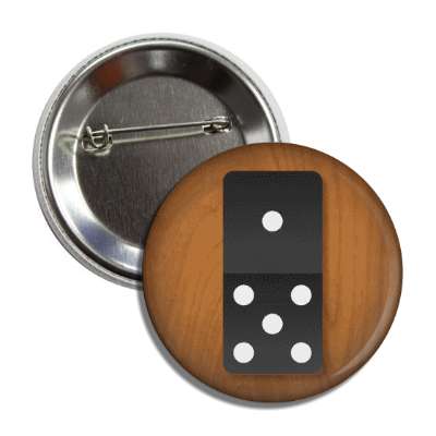top one bottom five domino piece button