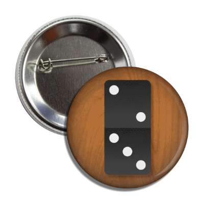 top two bottom three domino piece button