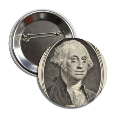 trippy george washington button