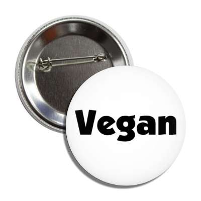 vegan bold white button