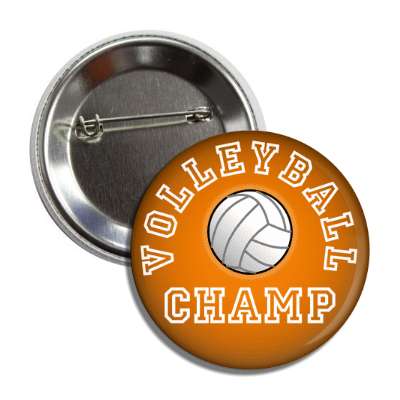 volleyball champ orange button