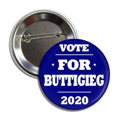 vote pete buttigieg president 2020 dark blue button