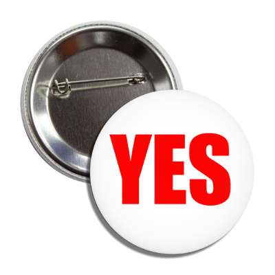 yes button