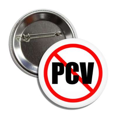 anti pcv red slash button