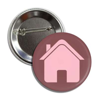 basic house silhouette button
