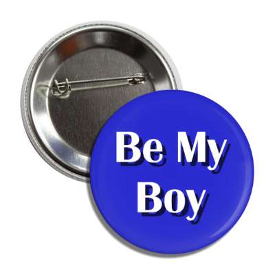 be my boy button