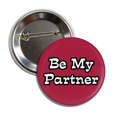 be my partner button