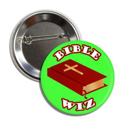 bible wiz holy bible quiz cross green button