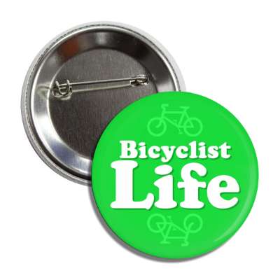 bicyclist life button