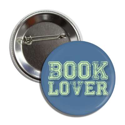 book lover button
