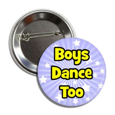 boys dance too button