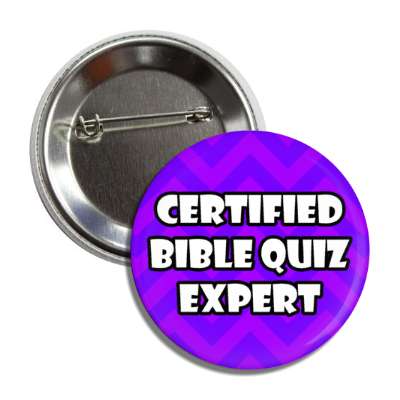 certified bible quiz expert purple chevron button