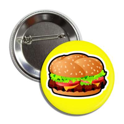 cheeseburger yellow button