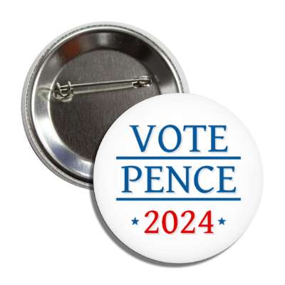 classic vote pence 2024 politics button