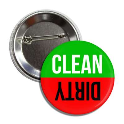clean dirty dishwasher tall red green button