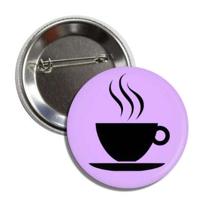 coffee silhouette steam button