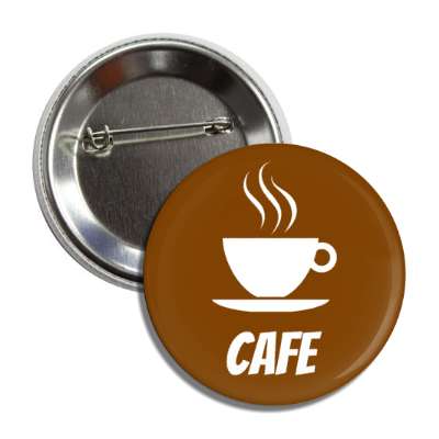 coffee symbol cafe brown button