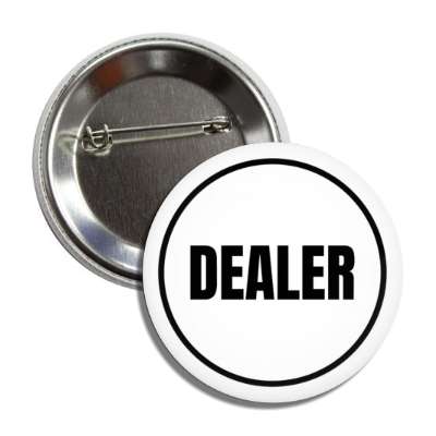 dealer poker card game casino button