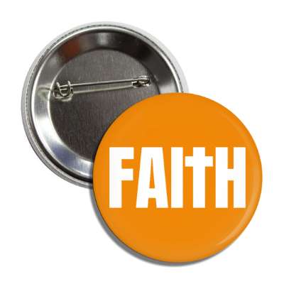 faith jesus cross button