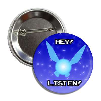 hey listen videogame fairy button